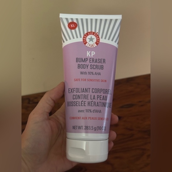 NEW Large First Aid Beauty KP Bump Eraser Body Scrub with 10% AHA - Picture 7 of 9